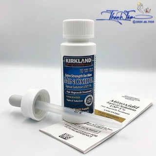 Dung dịch hỗ trợ kích thích mọc râu & tóc Kirkland Minoxidil 5% 60ml