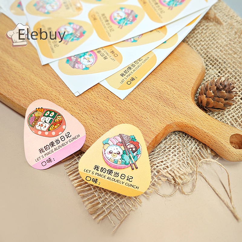 Túi sticker ELEBUY dán cơm nắm rong biển hình tam giác