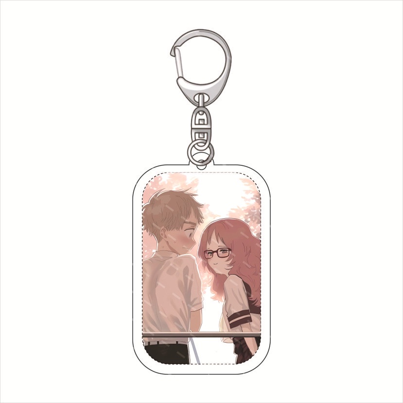 Móc Khóa Mặt Acrylic Hình Cô Gái Anime I Like Forgot Her Mie Ai Komura Kaede Dễ Thương