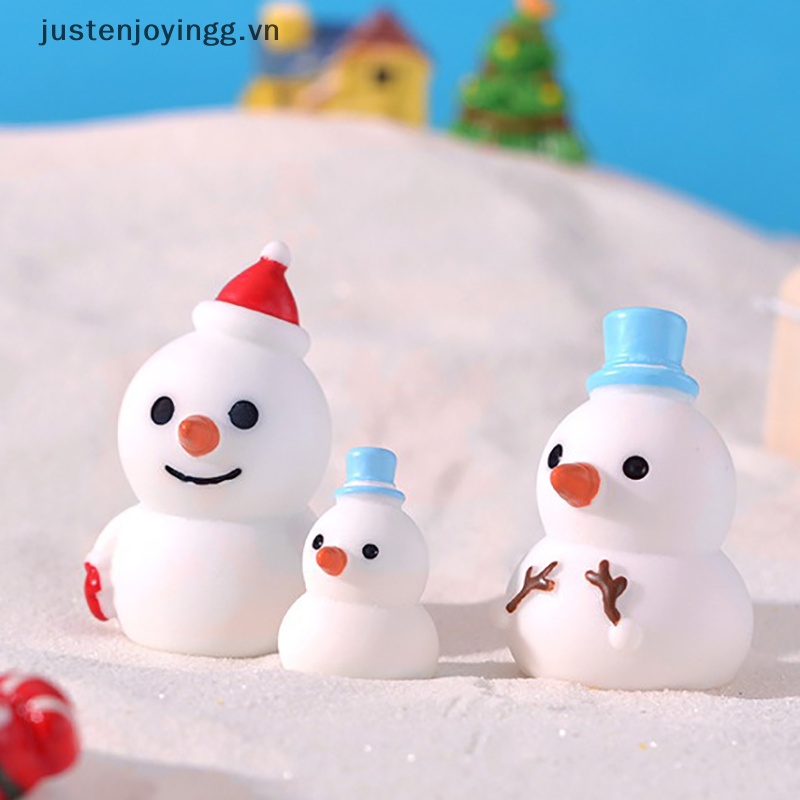 1 Mô Hình Tuần Lộc Giáng Sinh mini Bằng Nhựa resin Trang Trí Tiểu Cảnh