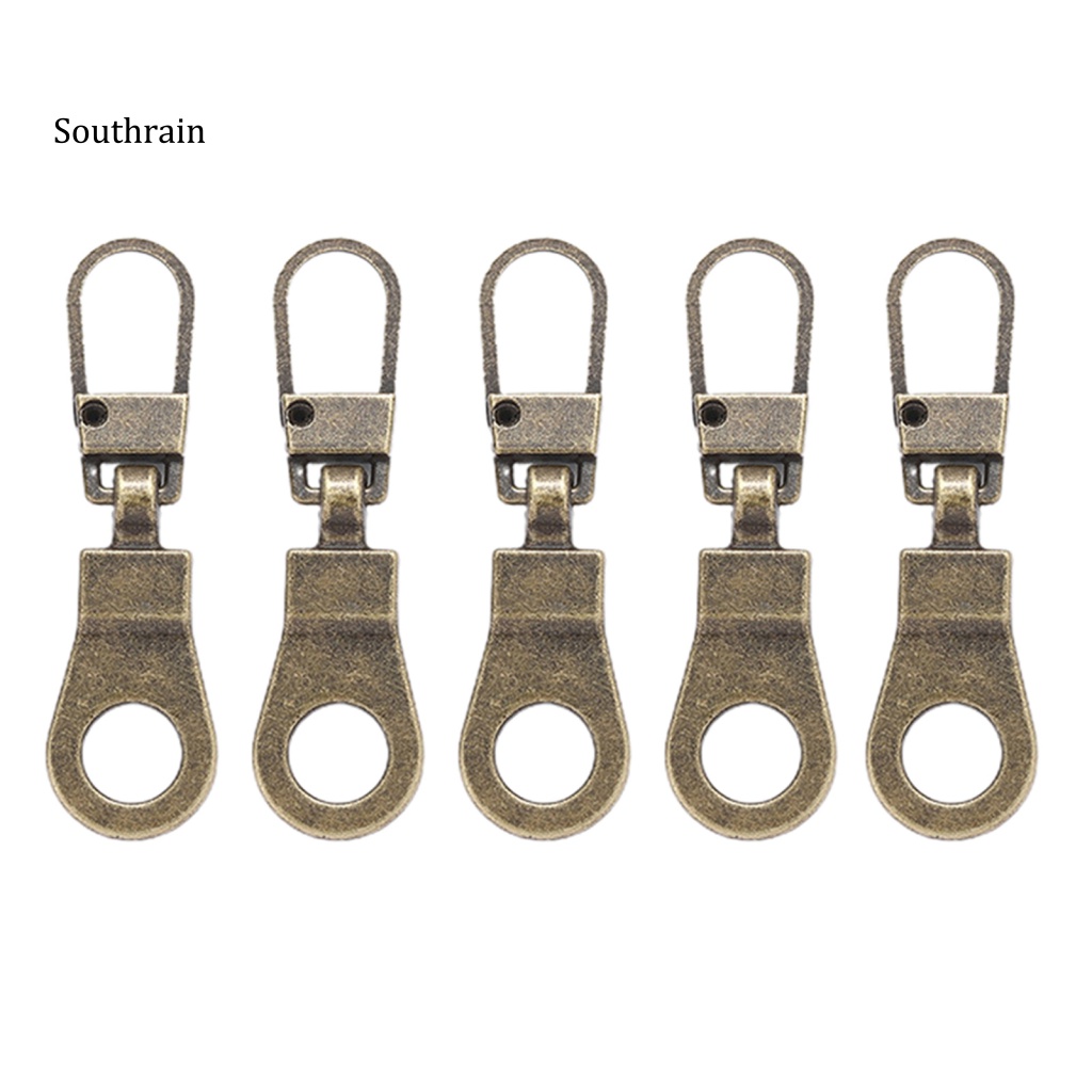 Bộ 5 Cái Khóa Kéo Dài Có Thể Tháo Rời Dùng Để May Túi Xách / Balo Đi Học diy