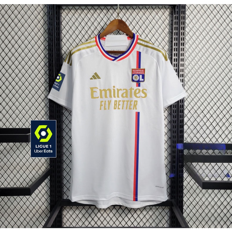 Áo Thun Bóng Đá Chất Lượng Cao 2324 lyon