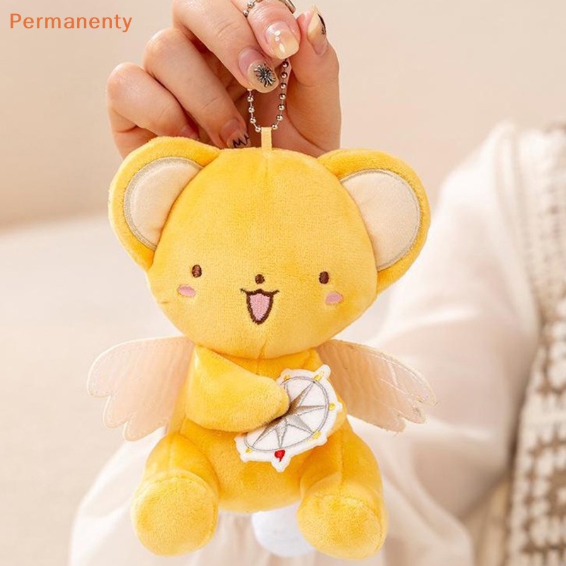 Búp Bê Nhồi Bông Hình Thủ Lĩnh Thẻ Bài sakura kero Mềm Mại Dễ Thương Dùng Làm Quà Tặng Cho Bé