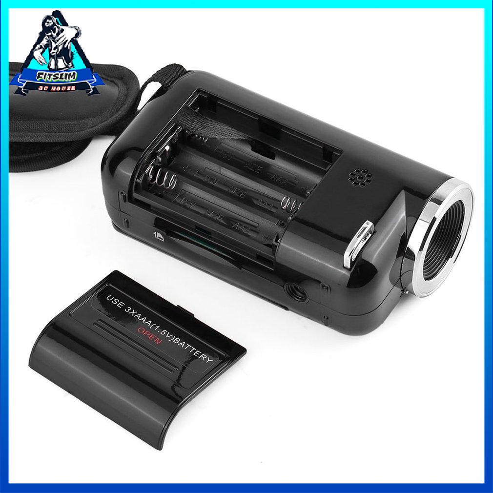 Dv180 Camera Black 16Mp Mini Video With 1.5" Tft Screen 8X Digital Zoom