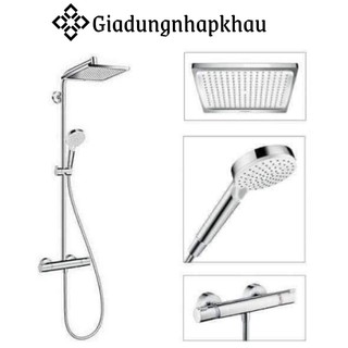 Bộ sen cây hansgrohe 27271000, bộ sen vòi tắm cao cấp, vòi hoa sen, made in germany, giadungnhapkhau19