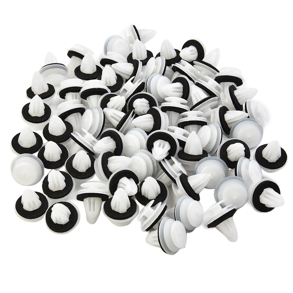 100pcs đinh tán nhựa cho cửa xe hơi, ô tô 9.9mm , chốt tappi
