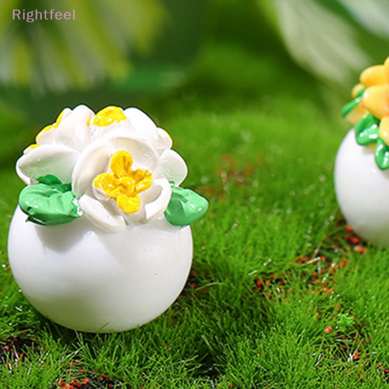 Chậu Cây Giả mini Trang Trí Nhà Búp Bê / Văn Phòng / Nhà Búp Bê Mới