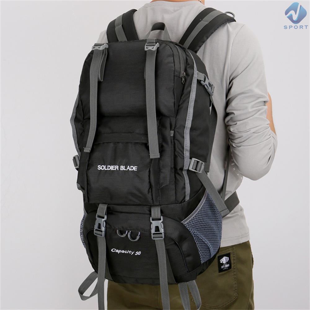 Ba Lô Leo Núi Dung Tích Lớn 50l Thoáng Khí Chống Thấm Nước