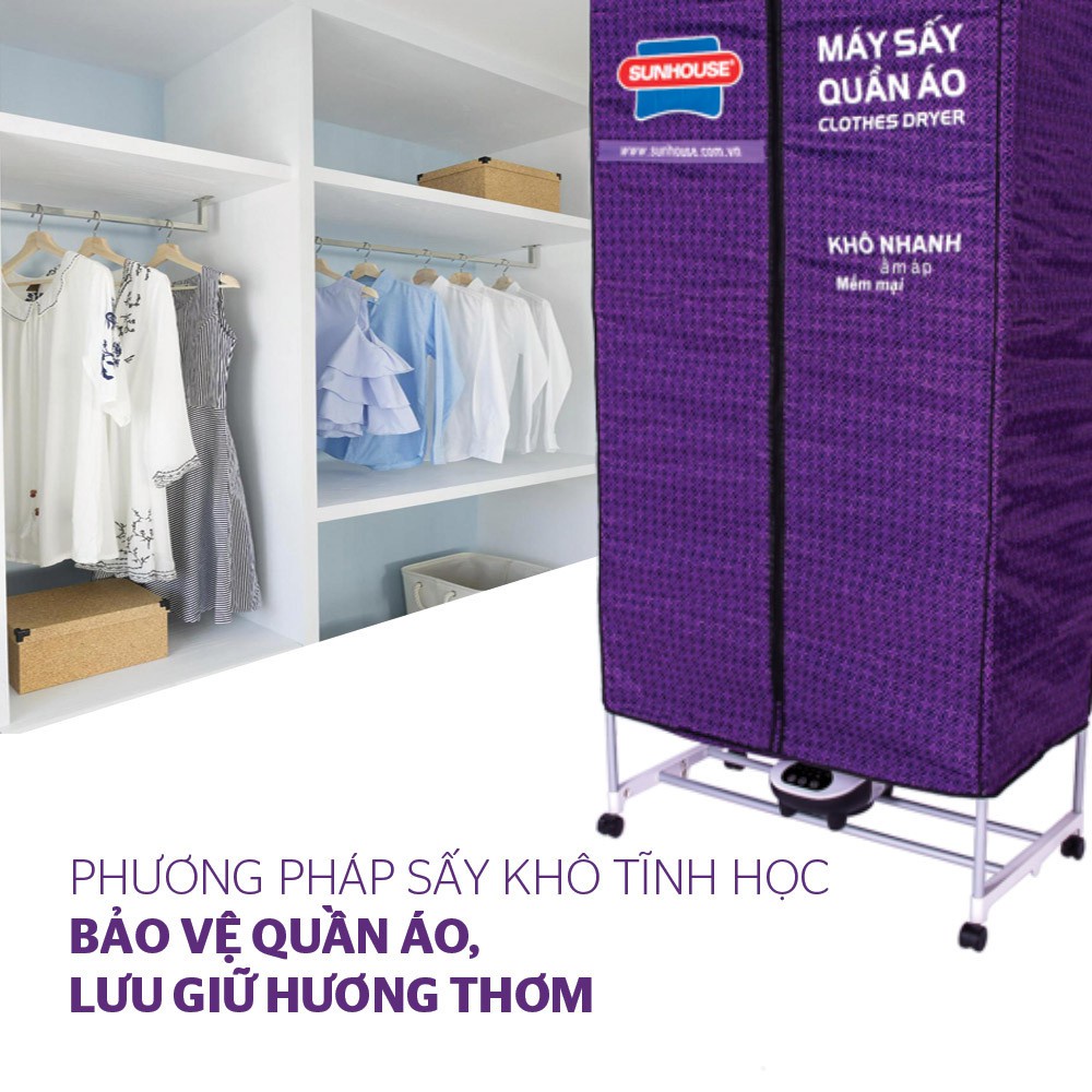 Máy sấy quần áo Sunhouse SHD2707 , HÀNG CAO CẤP , BÁN CHẠY NHẤT TẠP ĐOÀN