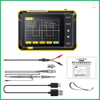 FNIRSI Portable Oscilloscope 400V Voltage Measurement 200KHz Bandwidth 2.5MS/s Real-time Sampling Rate for Electrical Engineering Applications