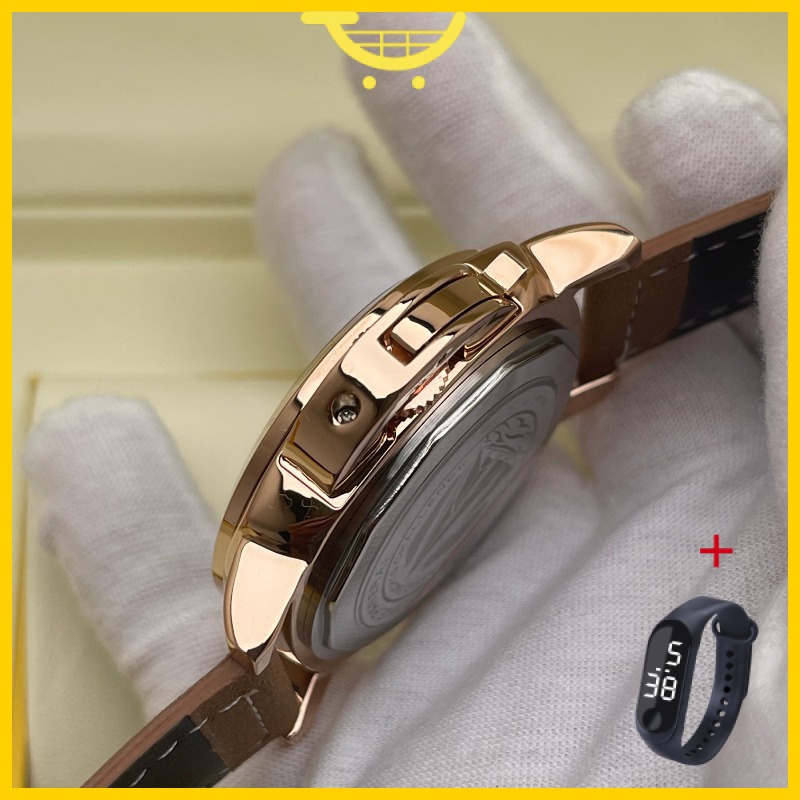 Đồng hồ nam Đồng Hồ quartz Dây Đeo Da 61341