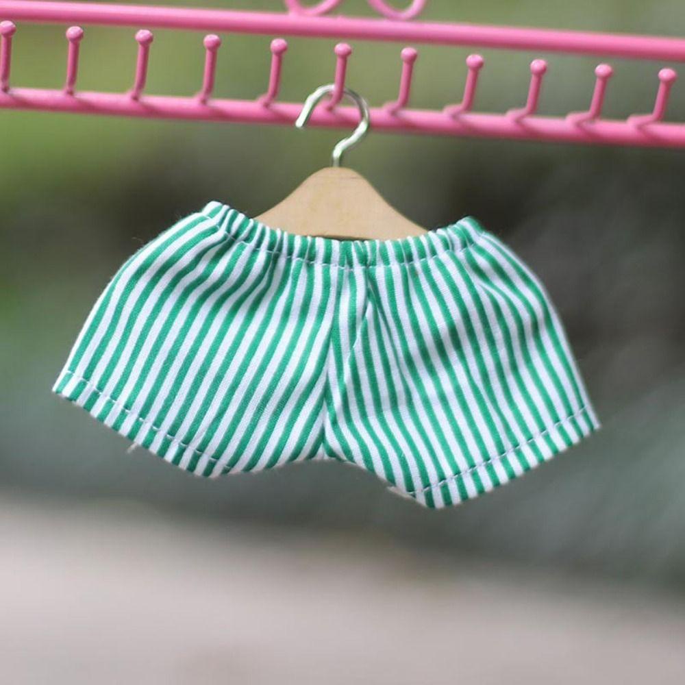 Quần Đùi Họa Tiết Sọc Caro 20cm Màu Trơn Thời Trang Chất Lượng Cao Cho Búp Bê 20cm