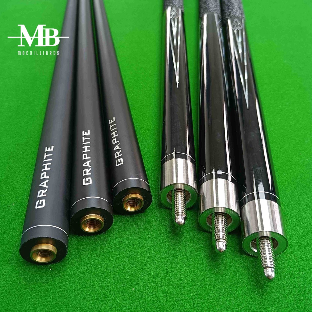 Ngọn Cơ Carbon GRAPHITE - Ngọn Cơ CARBON Giá Rẻ - Cơ , Ngọn Công Nghệ Độ Bạt Thấp , Ra Ngọn Hỗ Trợ Lực - Bida Kiên Phạm