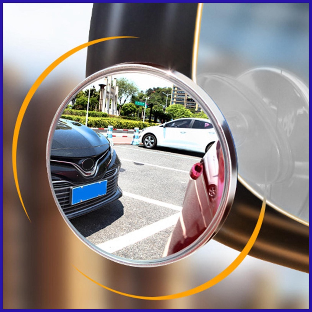 Gương Chiếu Hậu Góc Rộng Xoay 360 Độ hd Chống Thấm Nước Cho Xe Hơi