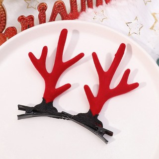 1 Cặp Kẹp Tóc Trang Trí Giáng Sinh Dễ Thương diy