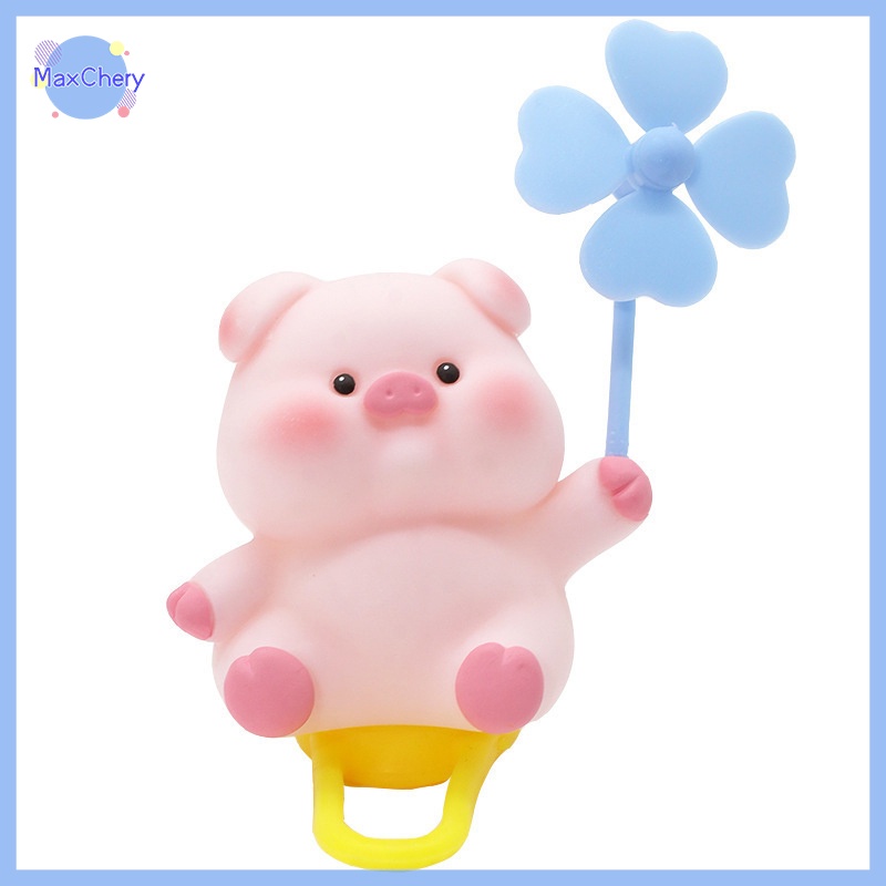 Mchy > Mũ Bảo Hiểm Đi Xe Đạp Đua Hình Heo Hồng Nhỏ Nhắn Dễ Thương Phá Vỡ Gió Trang Trí Xe Đạp Mới