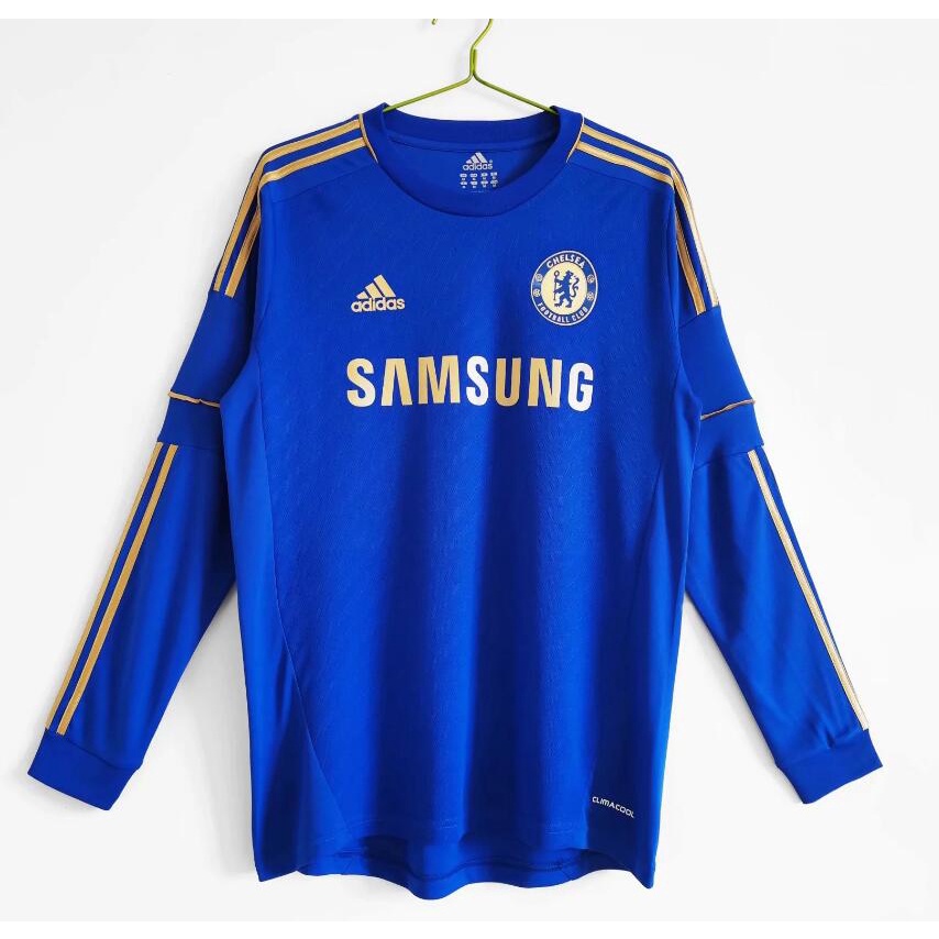 Áo Bóng Đá Dài Tay Phong Cách chelsea retro 2012 2013