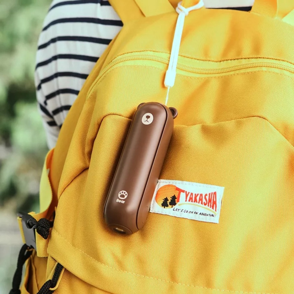 PVN59477 Quạt cầm tay mini JISULIFE đầu USB đa năng 2000mAh