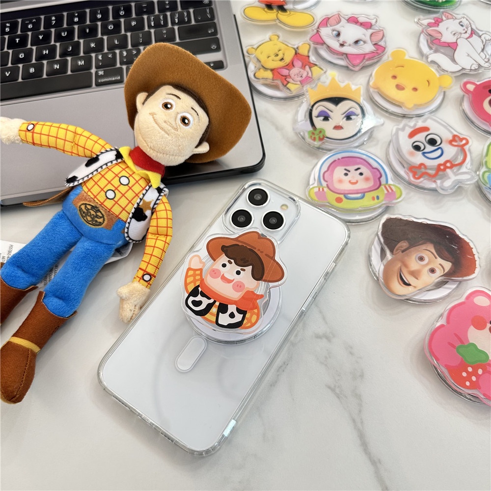 Dễ Thương Giá Đỡ Điện Thoại Có Nam Châm Hình Nhân Vật toy story Đáng Yêu