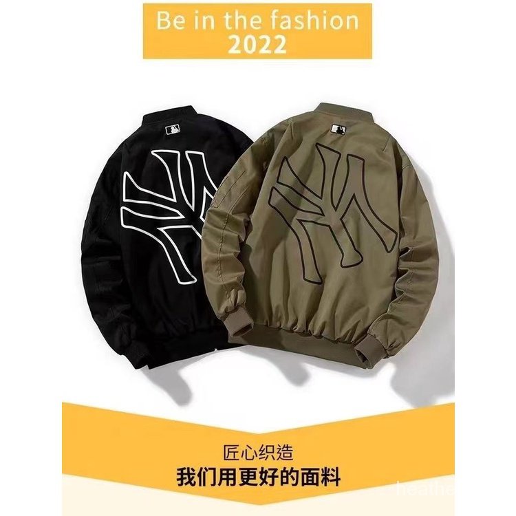 Áo Khoác Bóng Chày Dáng Rộng Thêu Họa Tiết Phong Cách Cổ Điển Mẫu Mới Dành Cho Nam 1-2