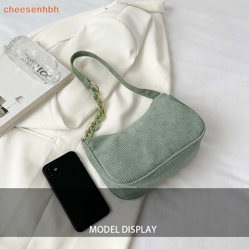 Cheehbh Túi Xách Đeo Vai / Xách Tay Màu Trơn Có Khóa Kéo Thời Trang vintage Cho Nữ vn