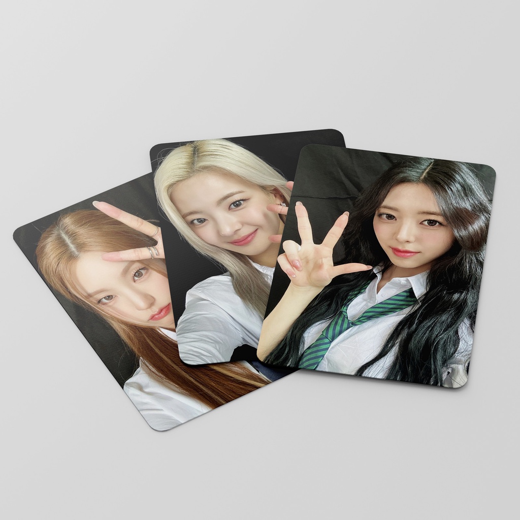 Hộp 55 Ảnh lomo card itzy Nhóm Nhạc kpop Thẻ