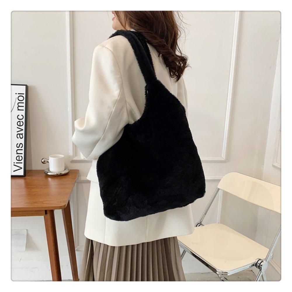 UUMIR Túi Đeo Vai Bằng Vải Bông Mềm Nhiều Màu Thời Trang Mùa Đông Cho Nữ