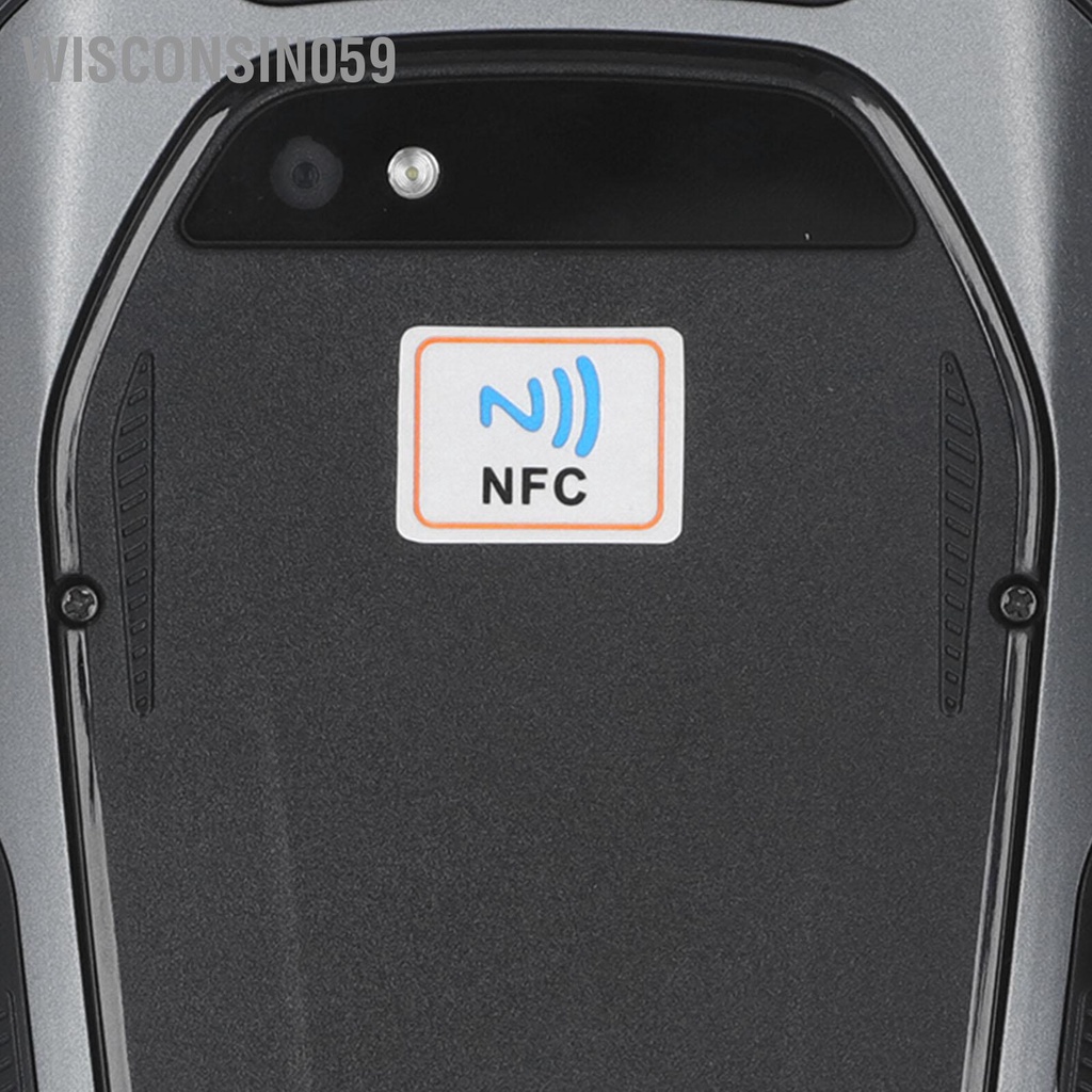 Wisconsin059 Máy tính cầm tay PDA 8 nhân 2.0GHz Camera 13MP Màn hình cảm ứng HD 5 inch Thiết bị đầu cuối dữ liệu di động Hỗ trợ NFC 100‑240VAC