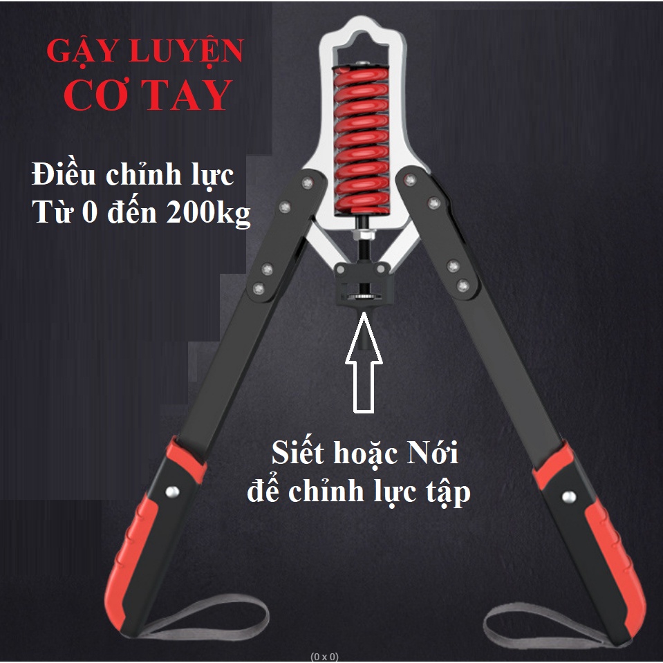 Dụng Cụ Tập Cơ Tay Nén Lò Xo Điều Chỉnh Lực 0kg đến 250kg - Chỉ một cái Nhiều người tập với thể lực khác nhau
