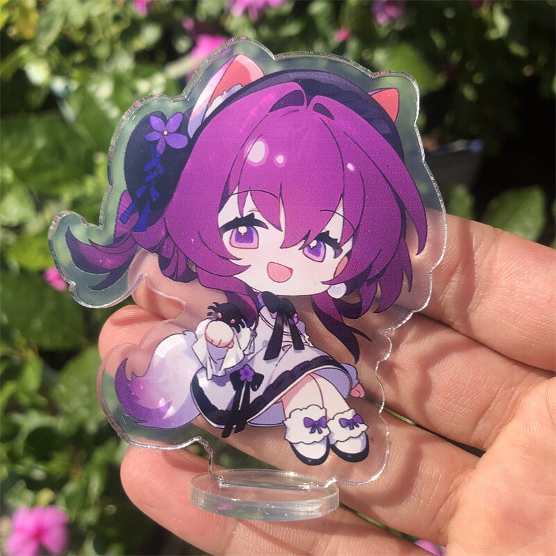 Mô hình Standee Honkai: Star Rail Kafka Imbibitor Lunae Stelle Bronya Figure anime chibi acrylic trưng bày trang trí