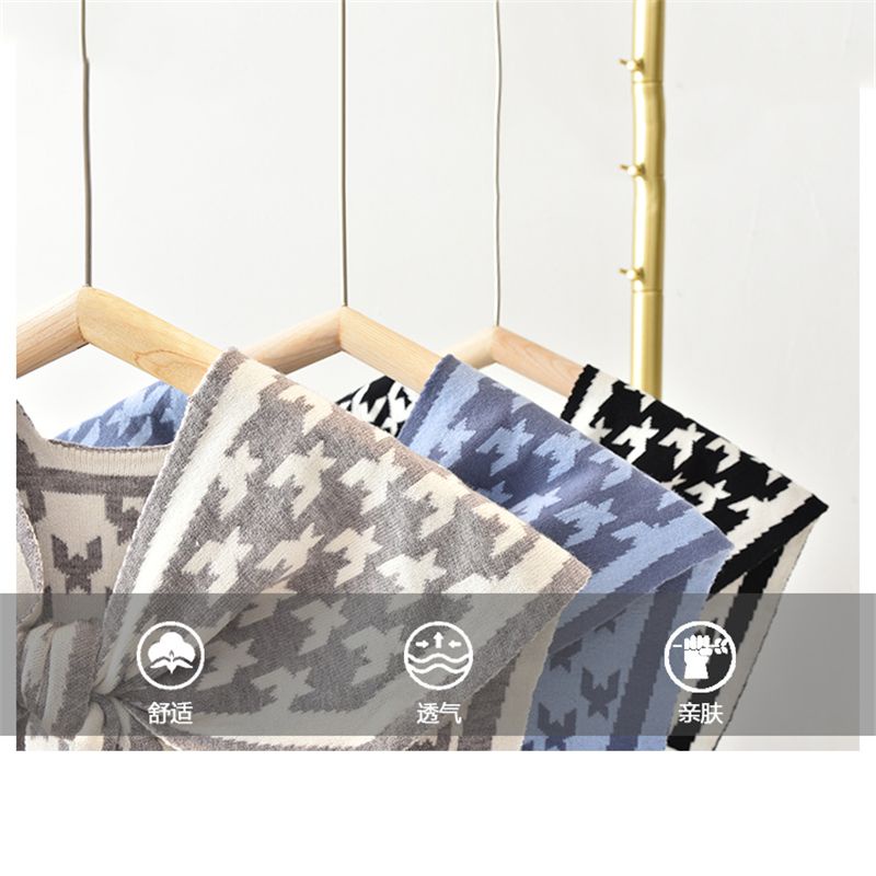 Khăn Choàng Cổ cashmere Thắt Nút Cho Nữ