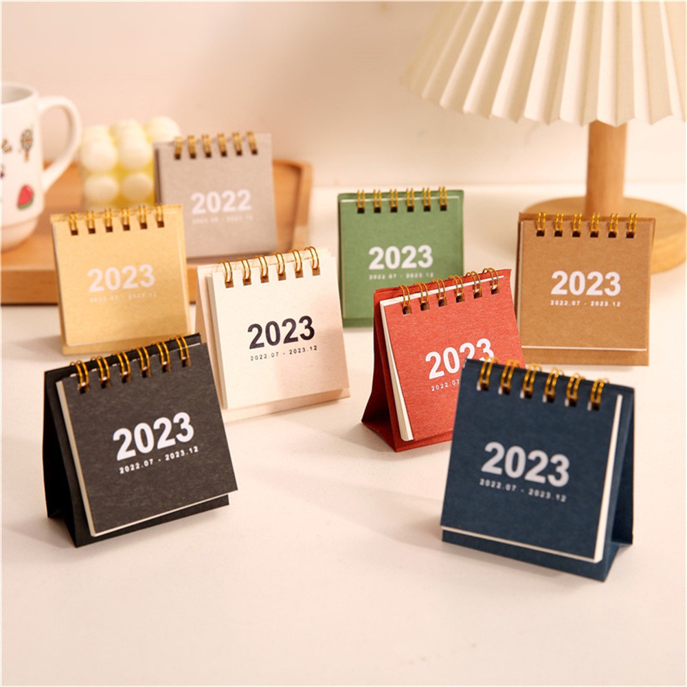 Lịch Để Bàn 2024 mini Họa Tiết Hoạt Hình Dễ Thương