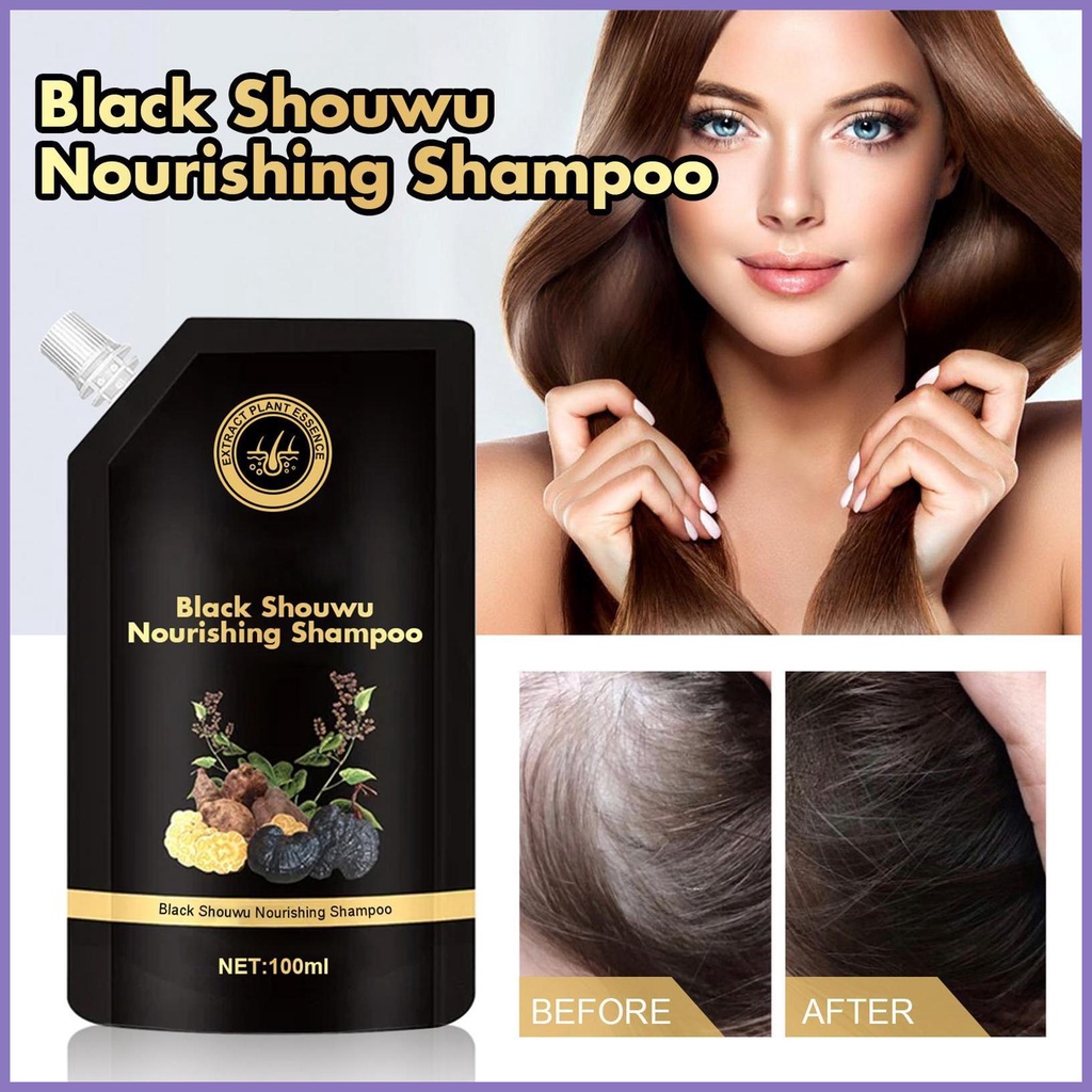 Dầu Gội Làm Tối Màu Tóc Nuôi Dưỡng Công Thức Hói Đầu Cho Nam Dày Dặn nota2vn