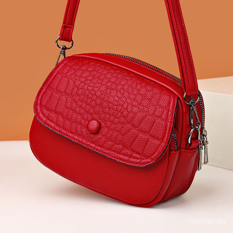 Túi Đeo Chéo Vai Bằng Da Mềm Thời Trang 2023 Dành Cho Nữ