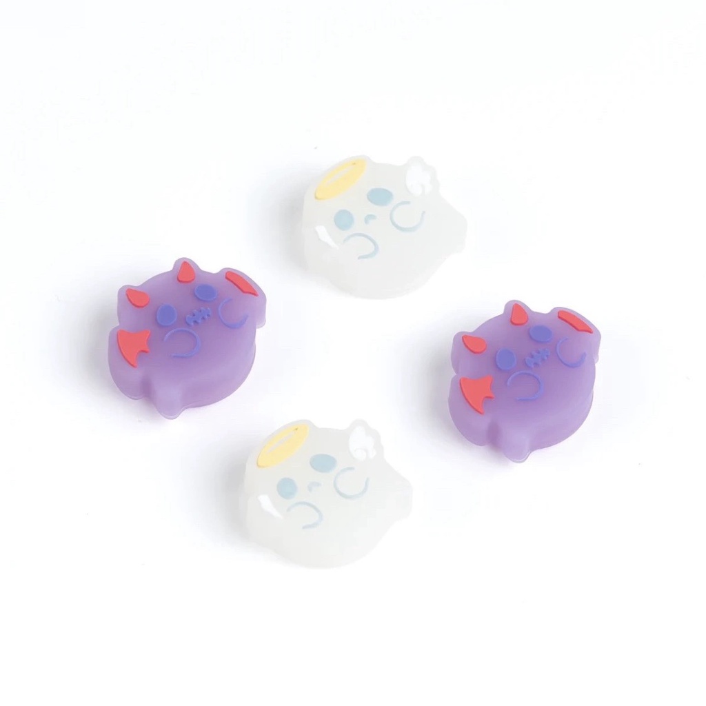 Dễ Thương Ốp Bảo Vệ Máy Chơi Game nintendo switch Và Đèn Led Hình Ma Đáng Yêu