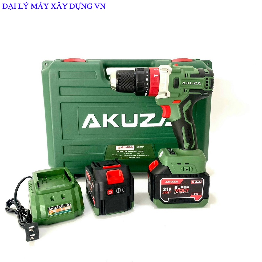 Máy Khoan Pin Akuza 21V AK K1 Pro đại lý máy vn