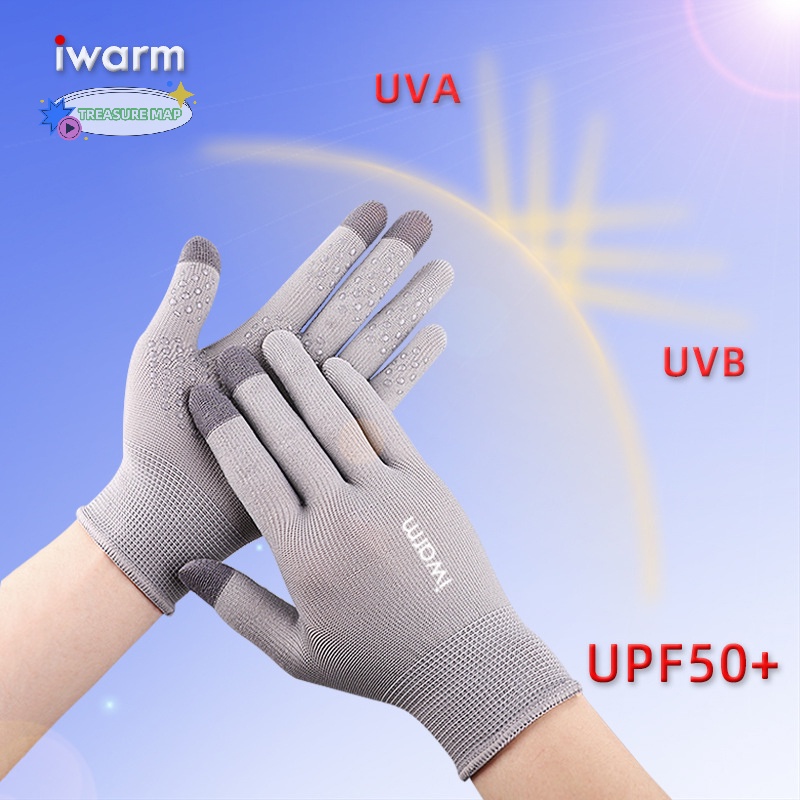 Găng Tay Lái Xe Chống Trượt Dùng Được Màn Hình Cảm Ứng heyuanlong333