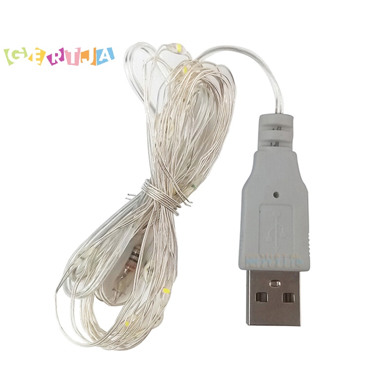Dây Đèn led Trang Trí 2m 20led 3m 30led usb