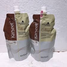 COMBO 2 BỊCH Kem ủ tóc Karseell Maca Power Collagen 500ml phục hồi hư tổn Hấp ủ tóc thẳng mượt bổ xung collagen