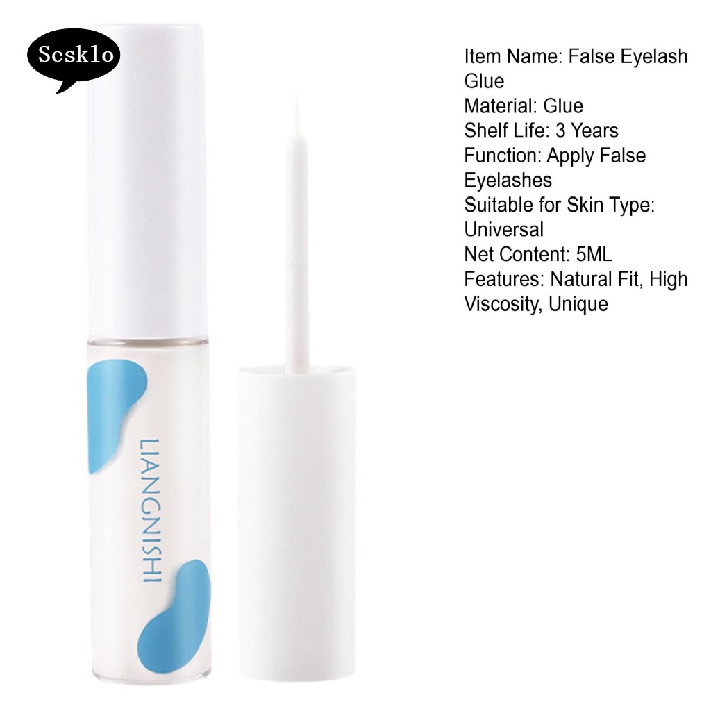 Keo Dán Lông Mi Giả 5ml Tự Nhiên Chống Thấm Nước Lâu Trôi Nhanh Khô