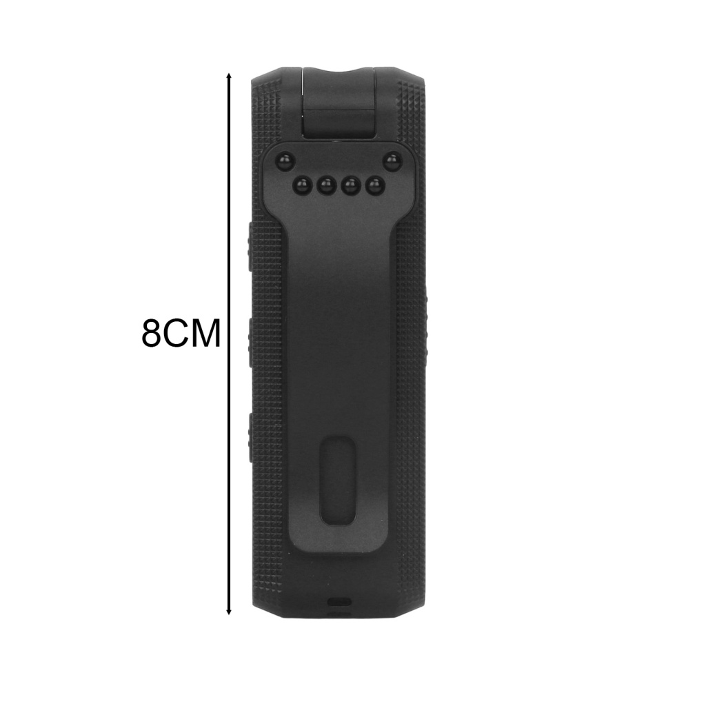 Kniki.cl camera Quay 180 Độ Kèm Kẹp Lưng Chống Rung Phong Cách Thể Thao 1080p