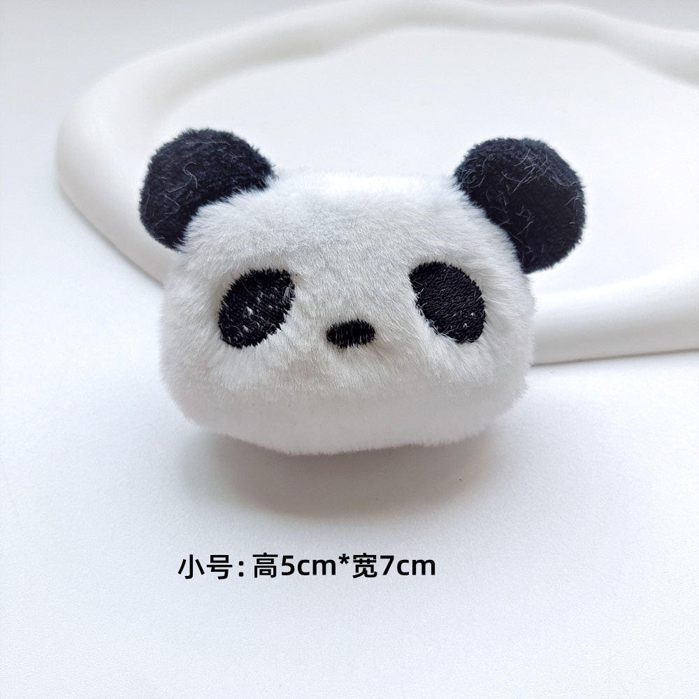 Dễ Thương Trâm Cài Áo Hình Gấu Trúc / Chó pacha Nhồi Bông Đáng Yêu