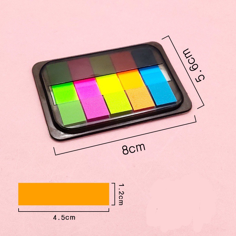 Giấy Note Đánh Dấu Trang Nhà Cam