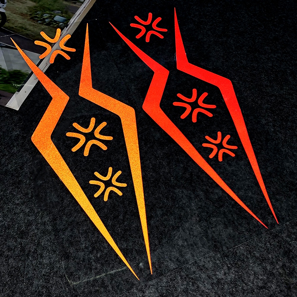 Miếng Dán Phản Quang Chống Thấm Nước Trang Trí Thân Xe Mô Tô buick excelle 321rr