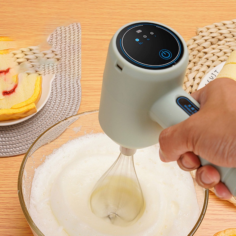 KANGJIA Máy Đánh Trứng Cầm Tay Không Dây Sạc Pin Tiện Dụng