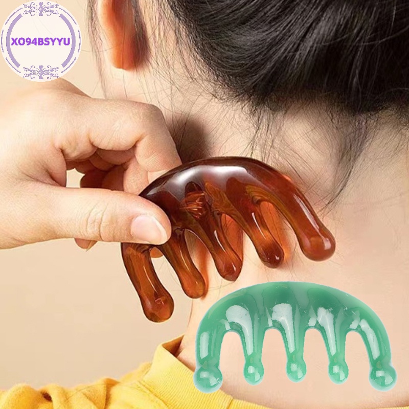 Xo94bsyu 1 Lược Răng Thư Giãn Mát Xa Mặt Và Cơ Thể
