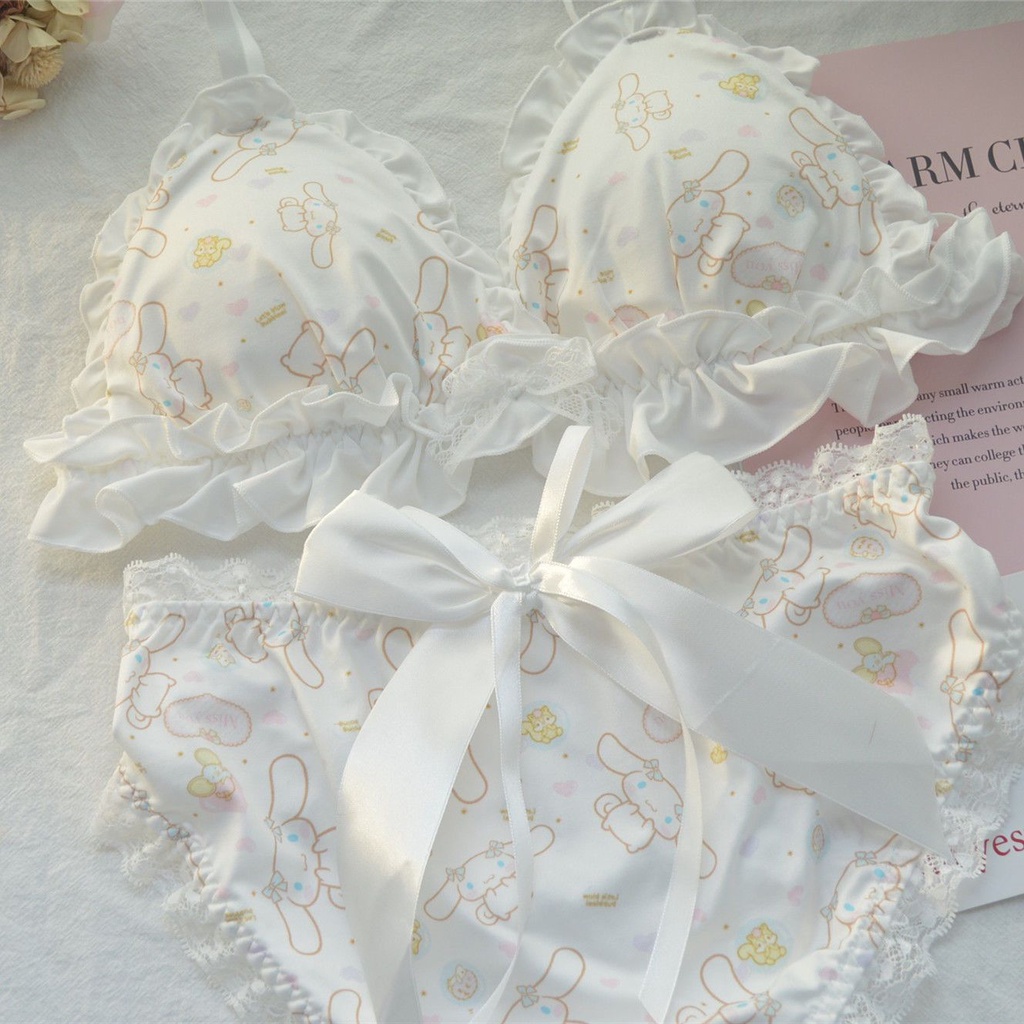 Áo Ngực Không Gọng Họa Tiết melody Dễ Thương Cho Nữ