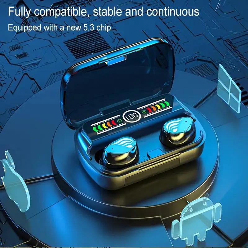 Tai Nghe Không Dây tws m27 bluetooth 5.3 Chống Nước