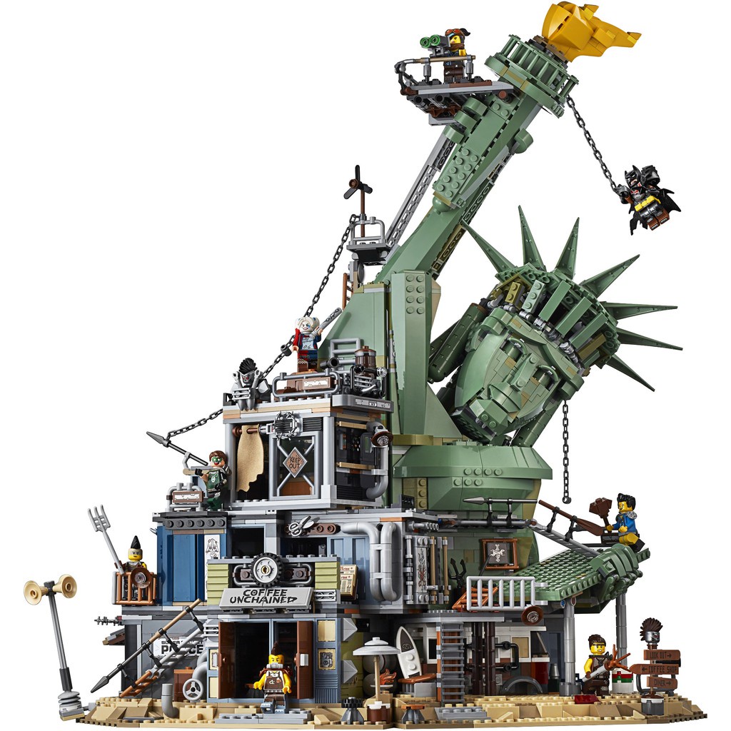 Xả kho 70840 The LEGO Movie 2 :Welcome to Apocalypseburg -: Đồ chơi LEGO Chào mừng đến với Apocalypseburg tặng kèm xe