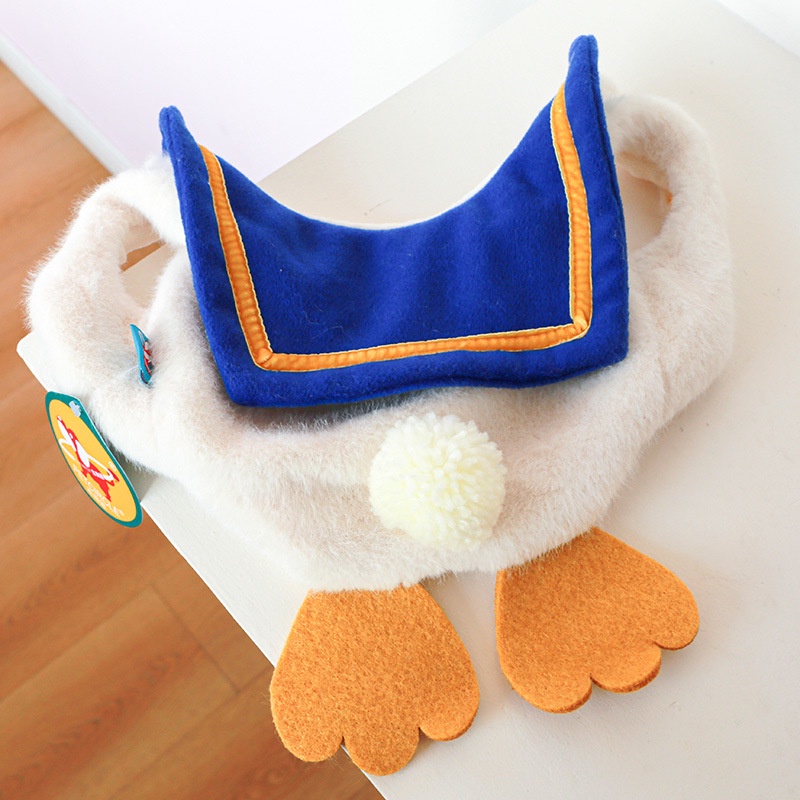 Trang Phục Hóa Trang Vịt donald Vui Nhộn Cho Thú Cưng